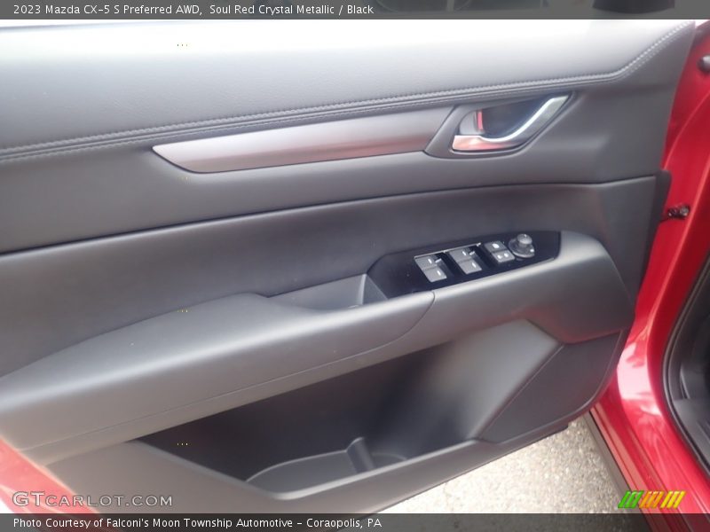 Soul Red Crystal Metallic / Black 2023 Mazda CX-5 S Preferred AWD
