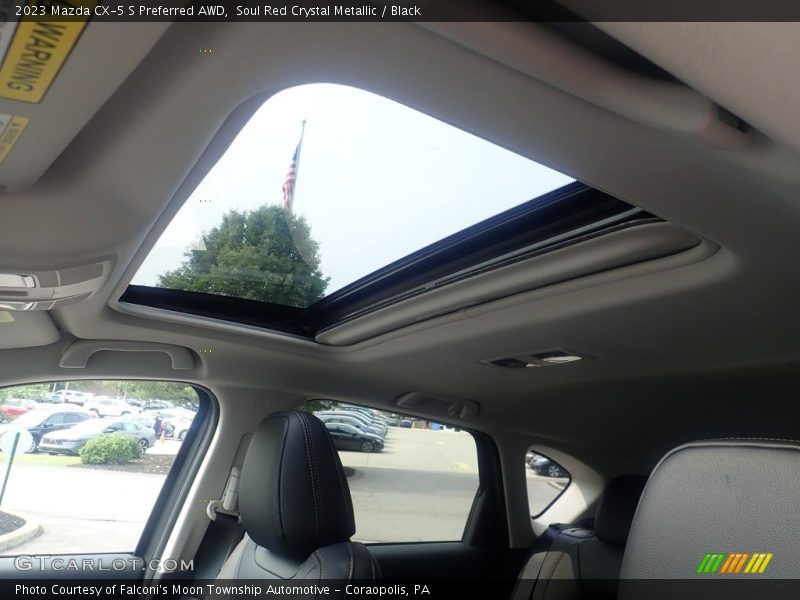 Soul Red Crystal Metallic / Black 2023 Mazda CX-5 S Preferred AWD