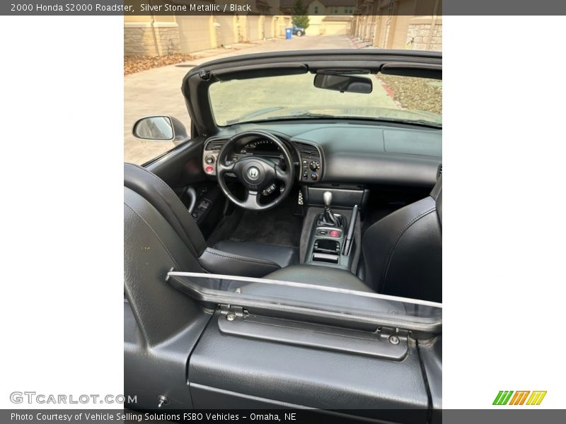 Silver Stone Metallic / Black 2000 Honda S2000 Roadster