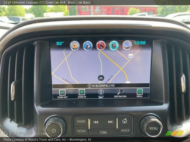 Navigation of 2016 Colorado Z71 Crew Cab 4x4