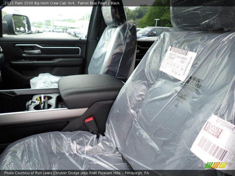 Patriot Blue Pearl / Black 2023 Ram 1500 Big Horn Crew Cab 4x4