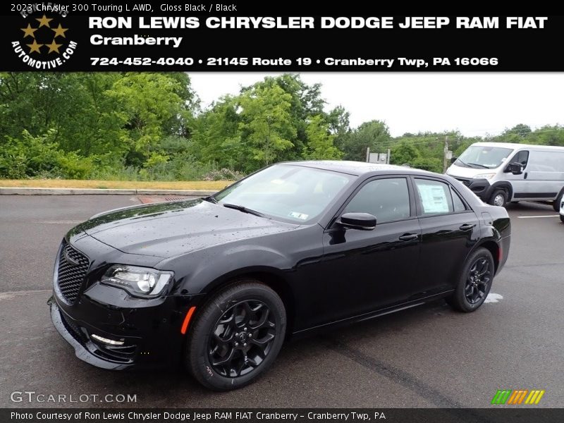 Gloss Black / Black 2023 Chrysler 300 Touring L AWD