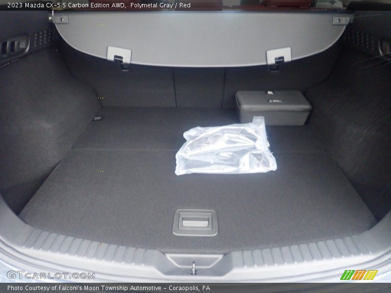 Polymetal Gray / Red 2023 Mazda CX-5 S Carbon Edition AWD