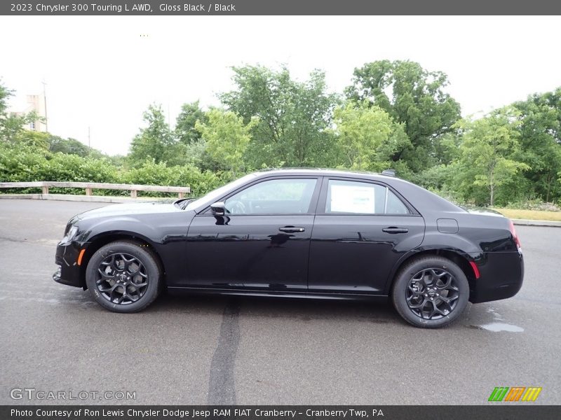 Gloss Black / Black 2023 Chrysler 300 Touring L AWD