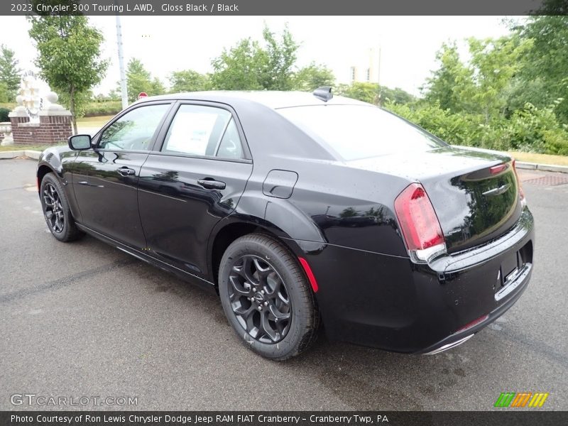 Gloss Black / Black 2023 Chrysler 300 Touring L AWD