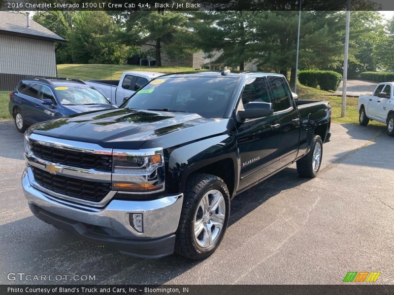 Black / Jet Black 2016 Chevrolet Silverado 1500 LT Crew Cab 4x4
