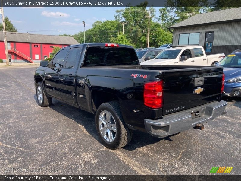 Black / Jet Black 2016 Chevrolet Silverado 1500 LT Crew Cab 4x4