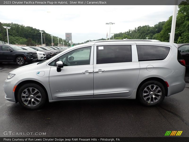  2023 Pacifica Pinnacle Plug-In Hybrid Silver Mist