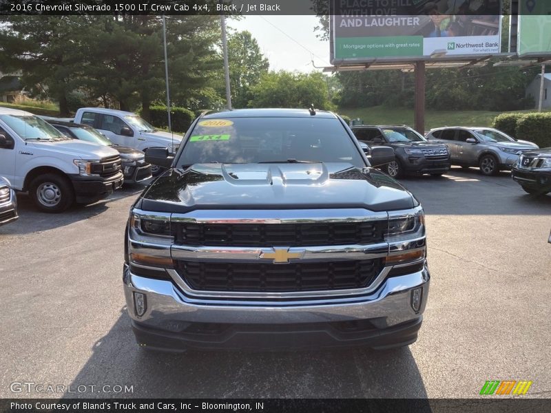 Black / Jet Black 2016 Chevrolet Silverado 1500 LT Crew Cab 4x4