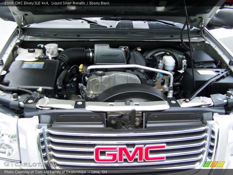 Liquid Silver Metallic / Ebony Black 2006 GMC Envoy SLE 4x4