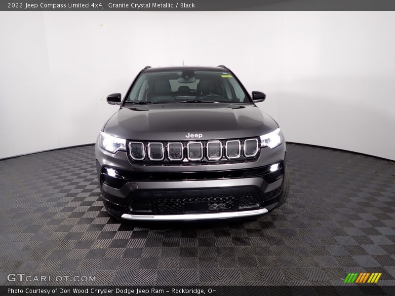 Granite Crystal Metallic / Black 2022 Jeep Compass Limited 4x4