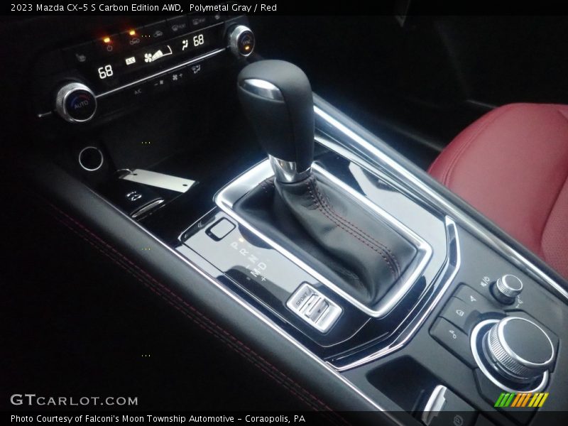 Polymetal Gray / Red 2023 Mazda CX-5 S Carbon Edition AWD
