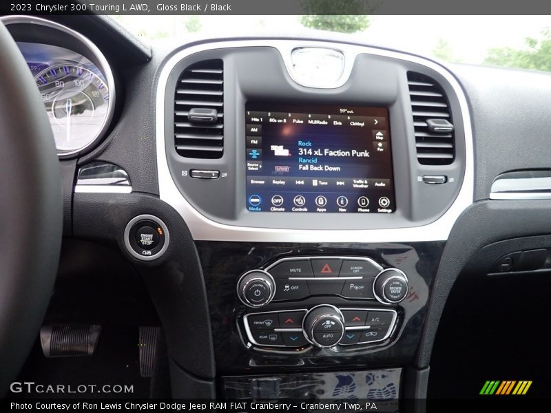 Gloss Black / Black 2023 Chrysler 300 Touring L AWD