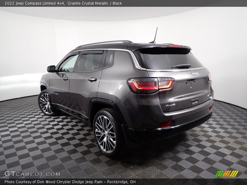 Granite Crystal Metallic / Black 2022 Jeep Compass Limited 4x4