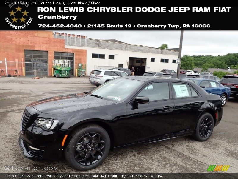 Gloss Black / Black 2023 Chrysler 300 Touring L AWD