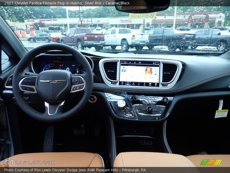 Silver Mist / Caramel/Black 2023 Chrysler Pacifica Pinnacle Plug-In Hybrid