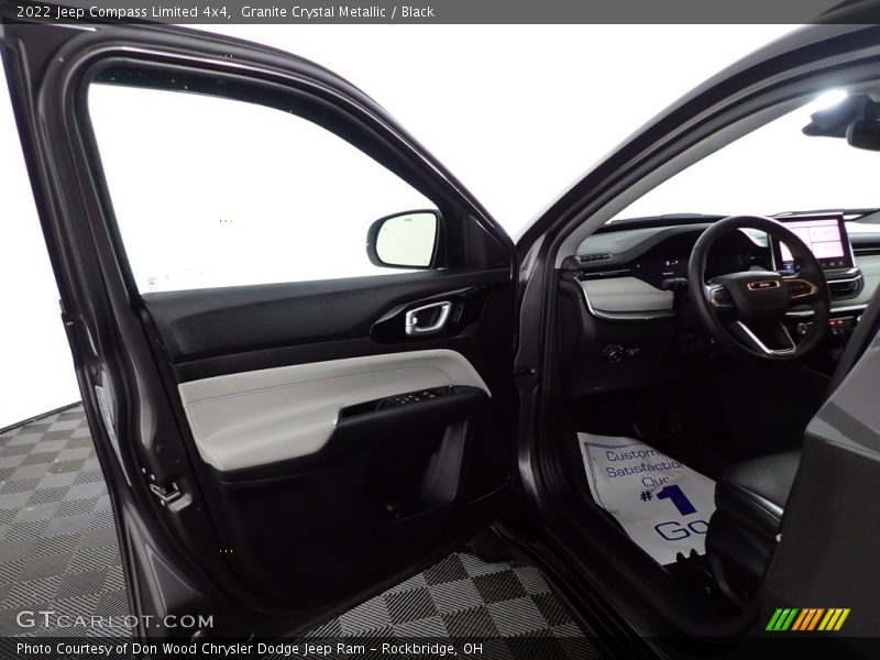 Granite Crystal Metallic / Black 2022 Jeep Compass Limited 4x4