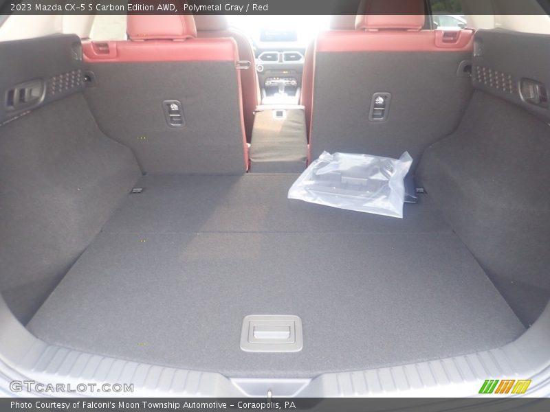 Polymetal Gray / Red 2023 Mazda CX-5 S Carbon Edition AWD