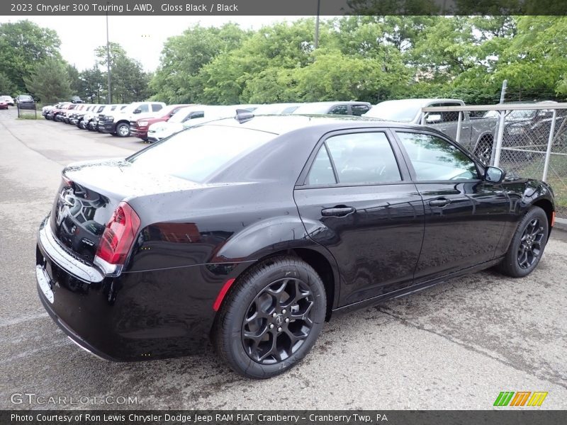Gloss Black / Black 2023 Chrysler 300 Touring L AWD