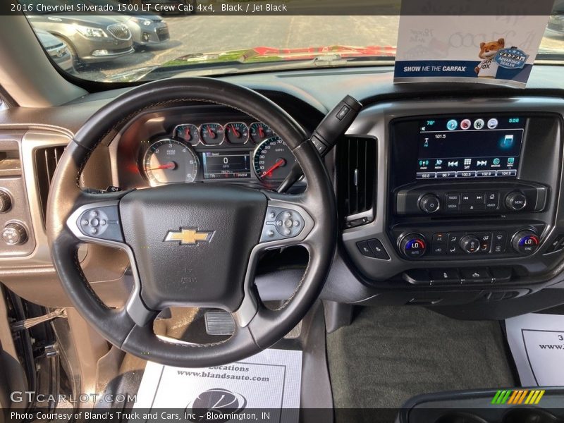 Black / Jet Black 2016 Chevrolet Silverado 1500 LT Crew Cab 4x4