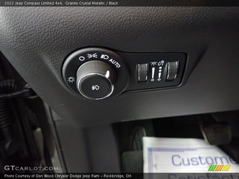 Granite Crystal Metallic / Black 2022 Jeep Compass Limited 4x4
