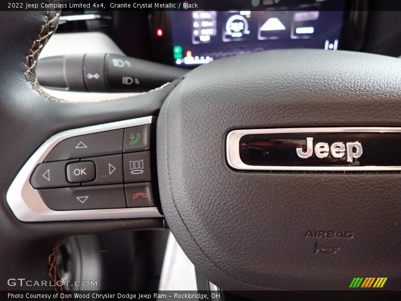 Granite Crystal Metallic / Black 2022 Jeep Compass Limited 4x4