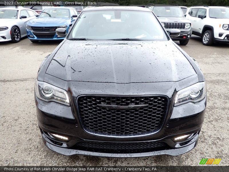 Gloss Black / Black 2023 Chrysler 300 Touring L AWD
