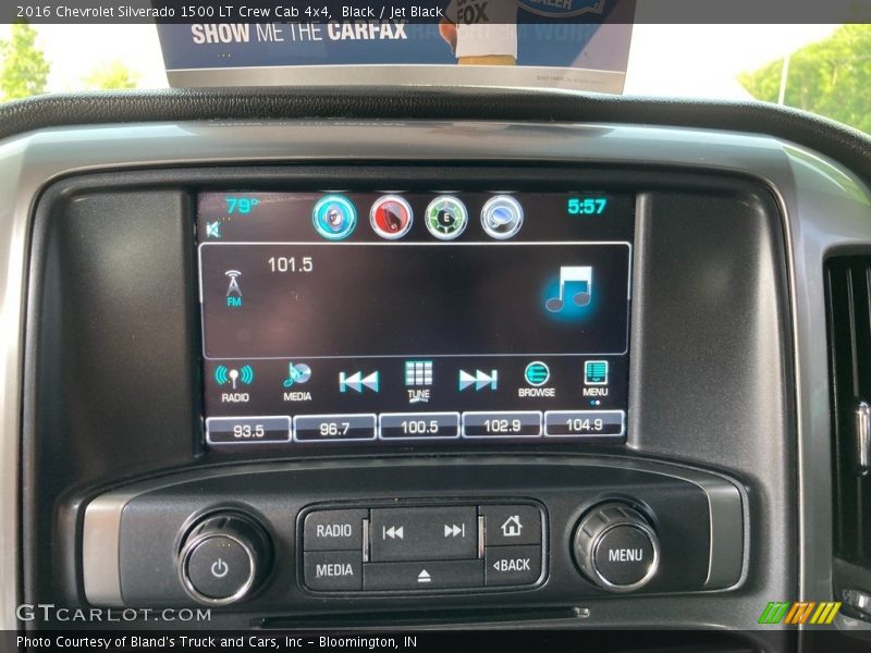Black / Jet Black 2016 Chevrolet Silverado 1500 LT Crew Cab 4x4