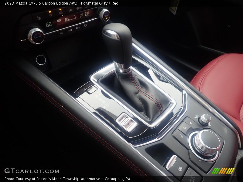 Polymetal Gray / Red 2023 Mazda CX-5 S Carbon Edition AWD