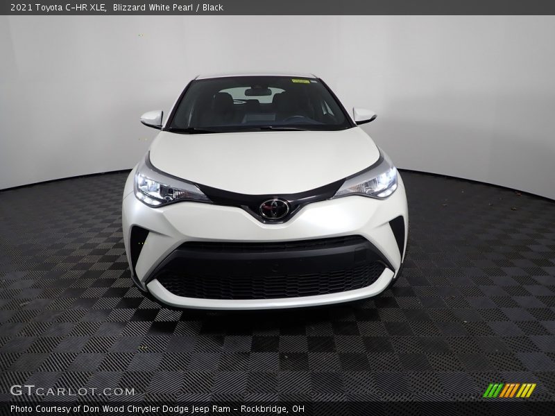 Blizzard White Pearl / Black 2021 Toyota C-HR XLE