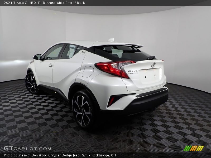 Blizzard White Pearl / Black 2021 Toyota C-HR XLE