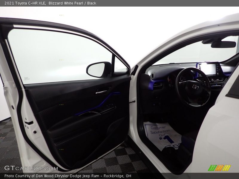 Blizzard White Pearl / Black 2021 Toyota C-HR XLE