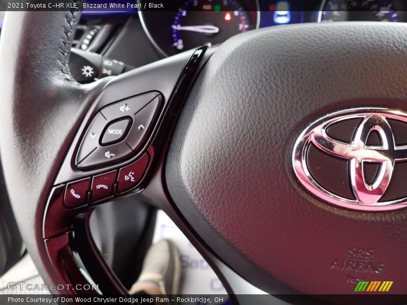 Blizzard White Pearl / Black 2021 Toyota C-HR XLE