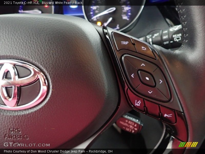 Blizzard White Pearl / Black 2021 Toyota C-HR XLE