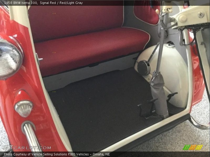 Front Seat of 1958 Isetta 300