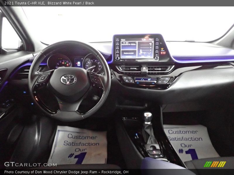 Blizzard White Pearl / Black 2021 Toyota C-HR XLE