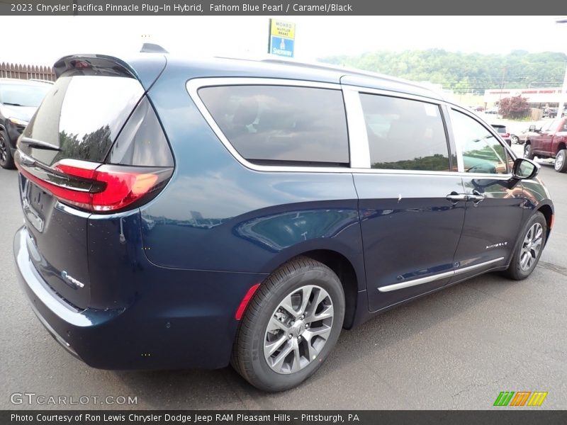 Fathom Blue Pearl / Caramel/Black 2023 Chrysler Pacifica Pinnacle Plug-In Hybrid