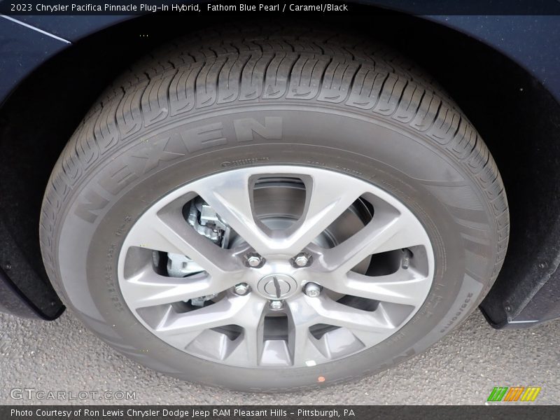 Fathom Blue Pearl / Caramel/Black 2023 Chrysler Pacifica Pinnacle Plug-In Hybrid