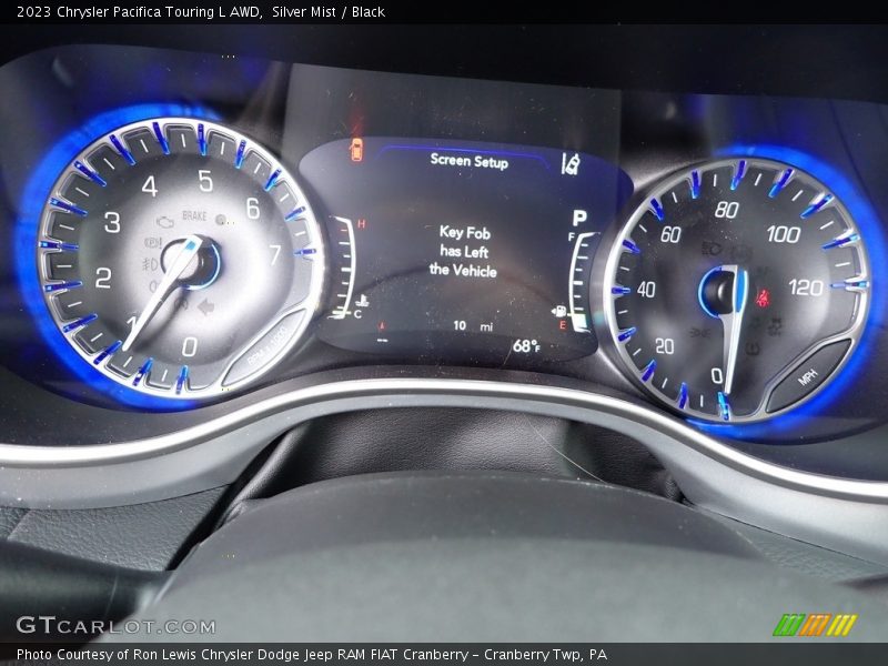 Silver Mist / Black 2023 Chrysler Pacifica Touring L AWD