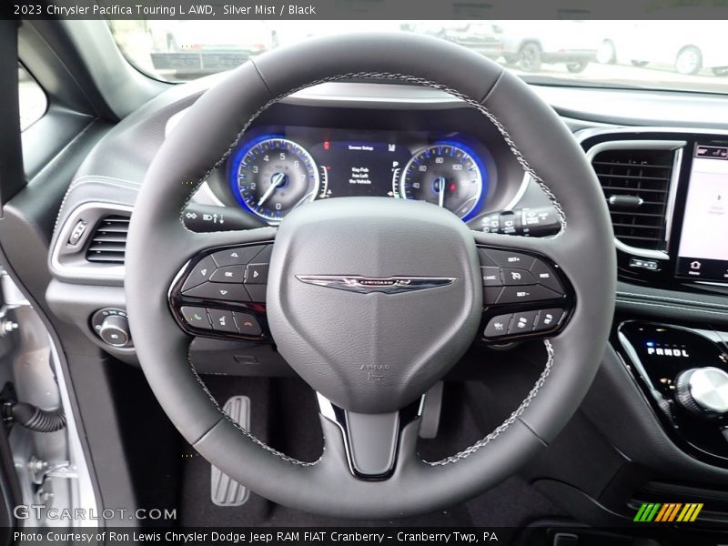 Silver Mist / Black 2023 Chrysler Pacifica Touring L AWD