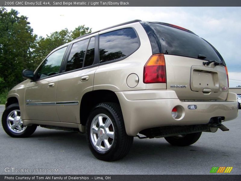 Sand Beige Metallic / Light Tan/Ebony Black 2006 GMC Envoy SLE 4x4