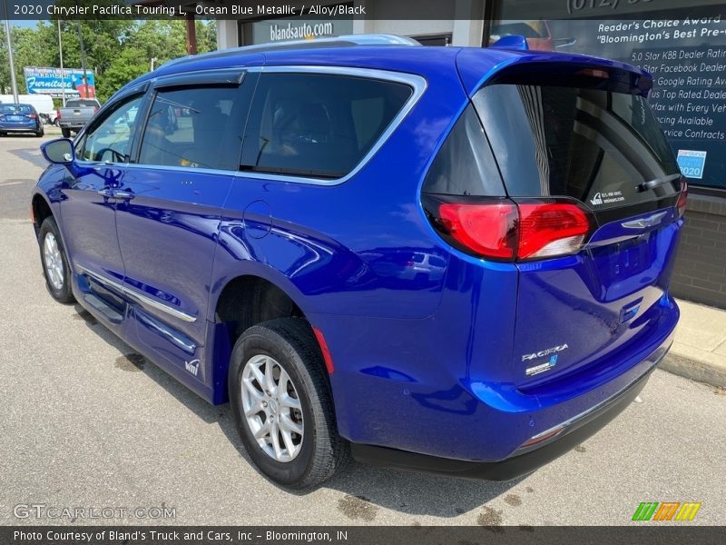 Ocean Blue Metallic / Alloy/Black 2020 Chrysler Pacifica Touring L