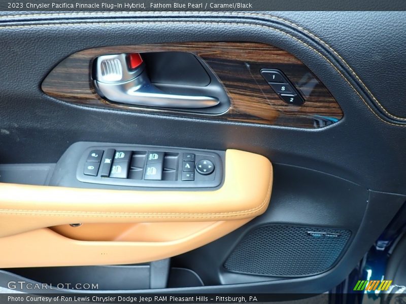 Fathom Blue Pearl / Caramel/Black 2023 Chrysler Pacifica Pinnacle Plug-In Hybrid
