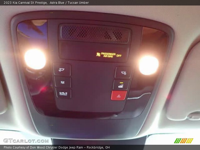 Astra Blue / Tucsan Umber 2023 Kia Carnival SX Prestige