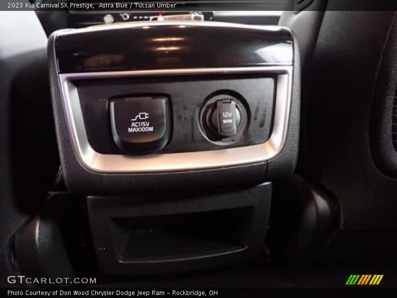 Astra Blue / Tucsan Umber 2023 Kia Carnival SX Prestige