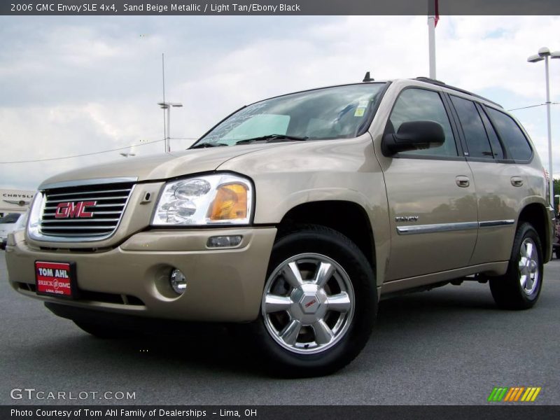 Sand Beige Metallic / Light Tan/Ebony Black 2006 GMC Envoy SLE 4x4