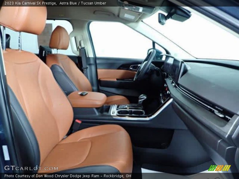  2023 Carnival SX Prestige Tucsan Umber Interior