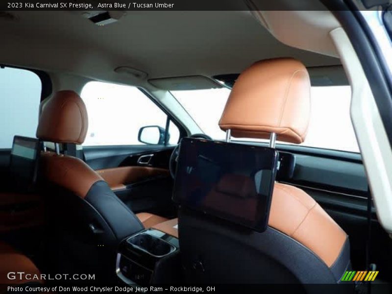 Astra Blue / Tucsan Umber 2023 Kia Carnival SX Prestige