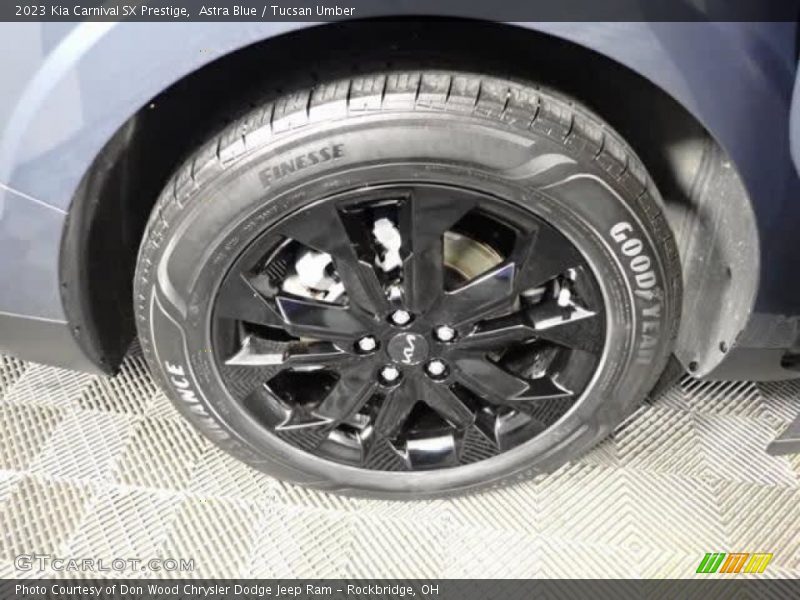 Astra Blue / Tucsan Umber 2023 Kia Carnival SX Prestige