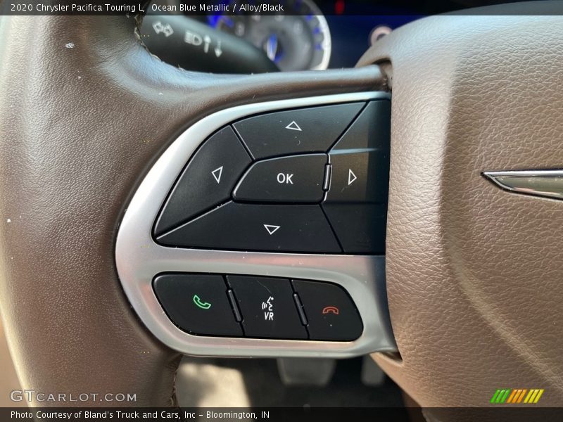 Ocean Blue Metallic / Alloy/Black 2020 Chrysler Pacifica Touring L